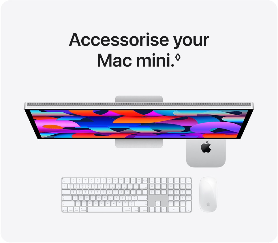 Accessorise your Mac mini