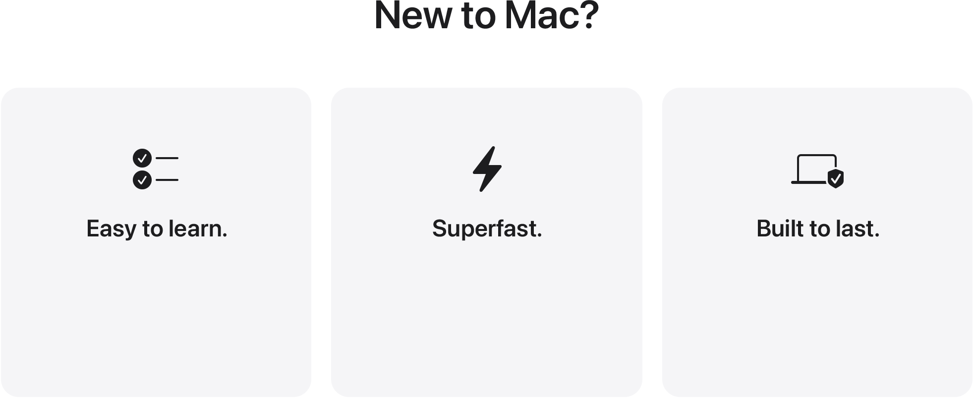 New to Mac?