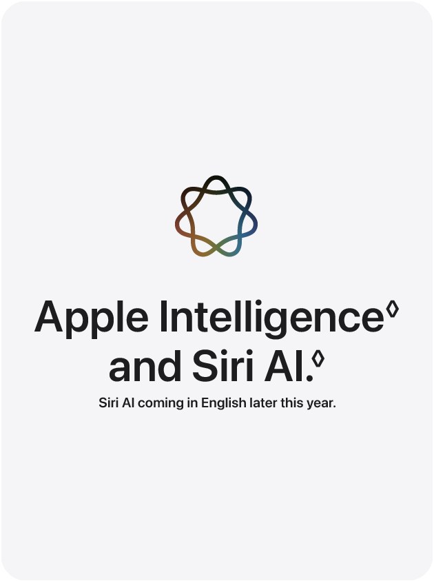 Apple Intelligence and Siri AI