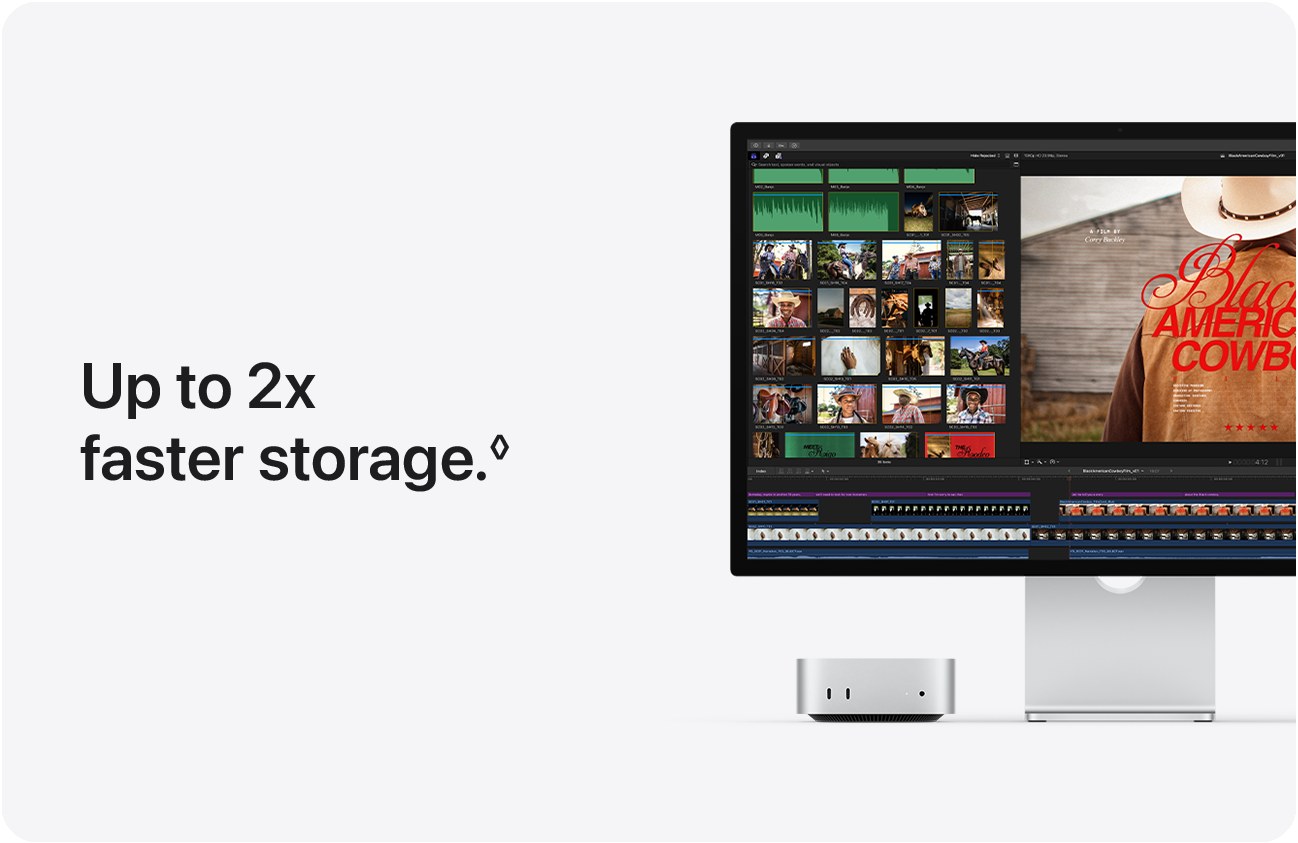 Faster storage