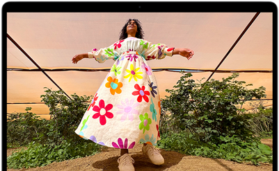 MacBook Air showcasing Liquid Retina display