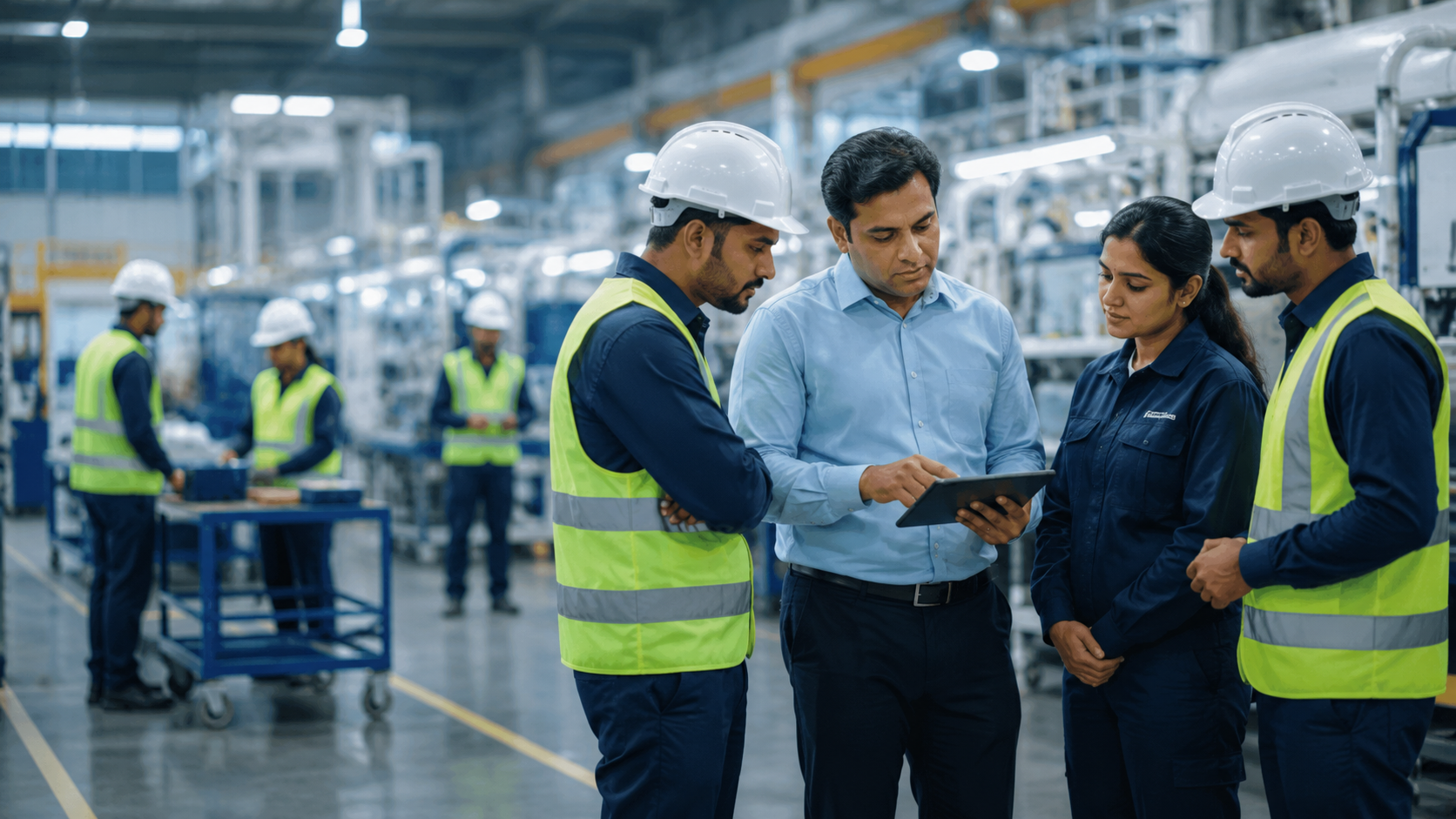 Manufacturing floor workforce