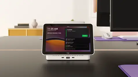 Logi Dock Flex sitting on a table