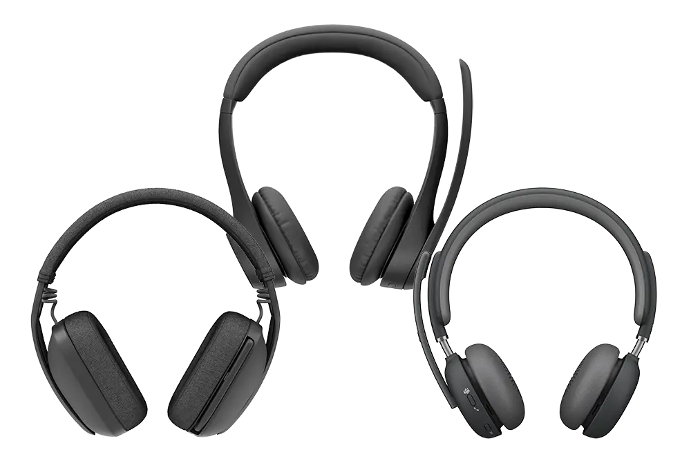 Logitech Sight sitting on a desk during an office meeting