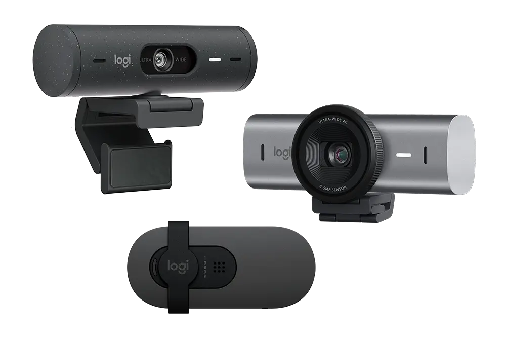 Logitech Sight sitting on a desk during an office meeting