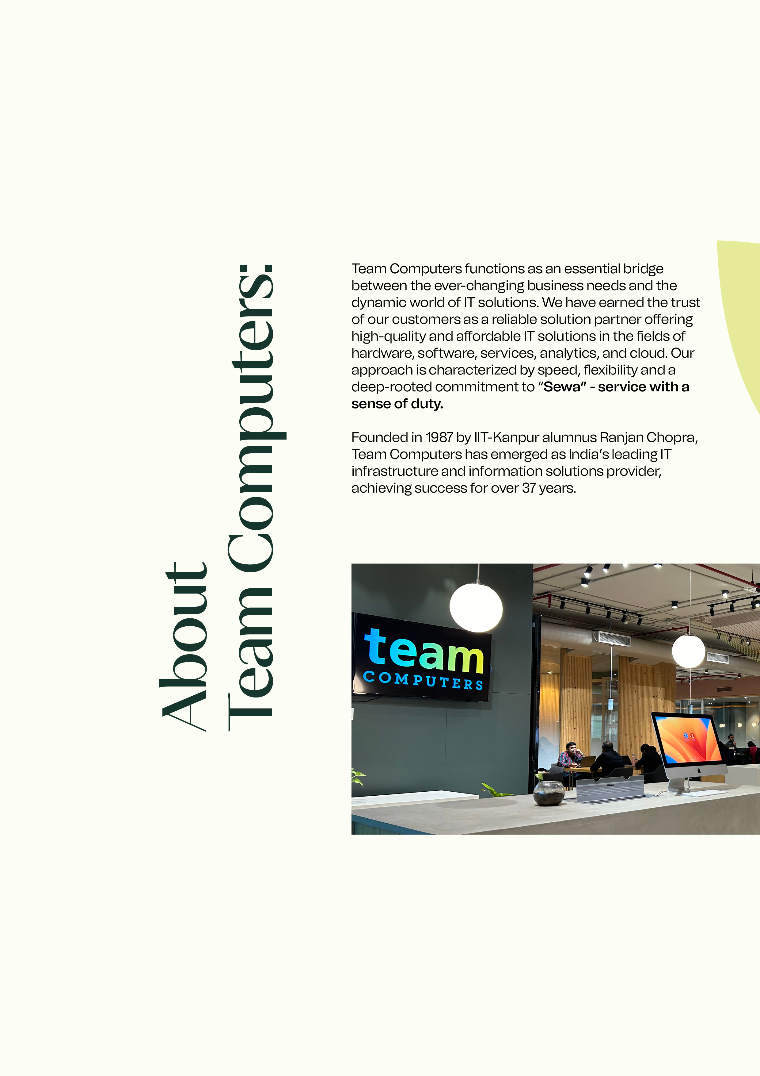 Team Computers CSR Report 2025 - Page 2