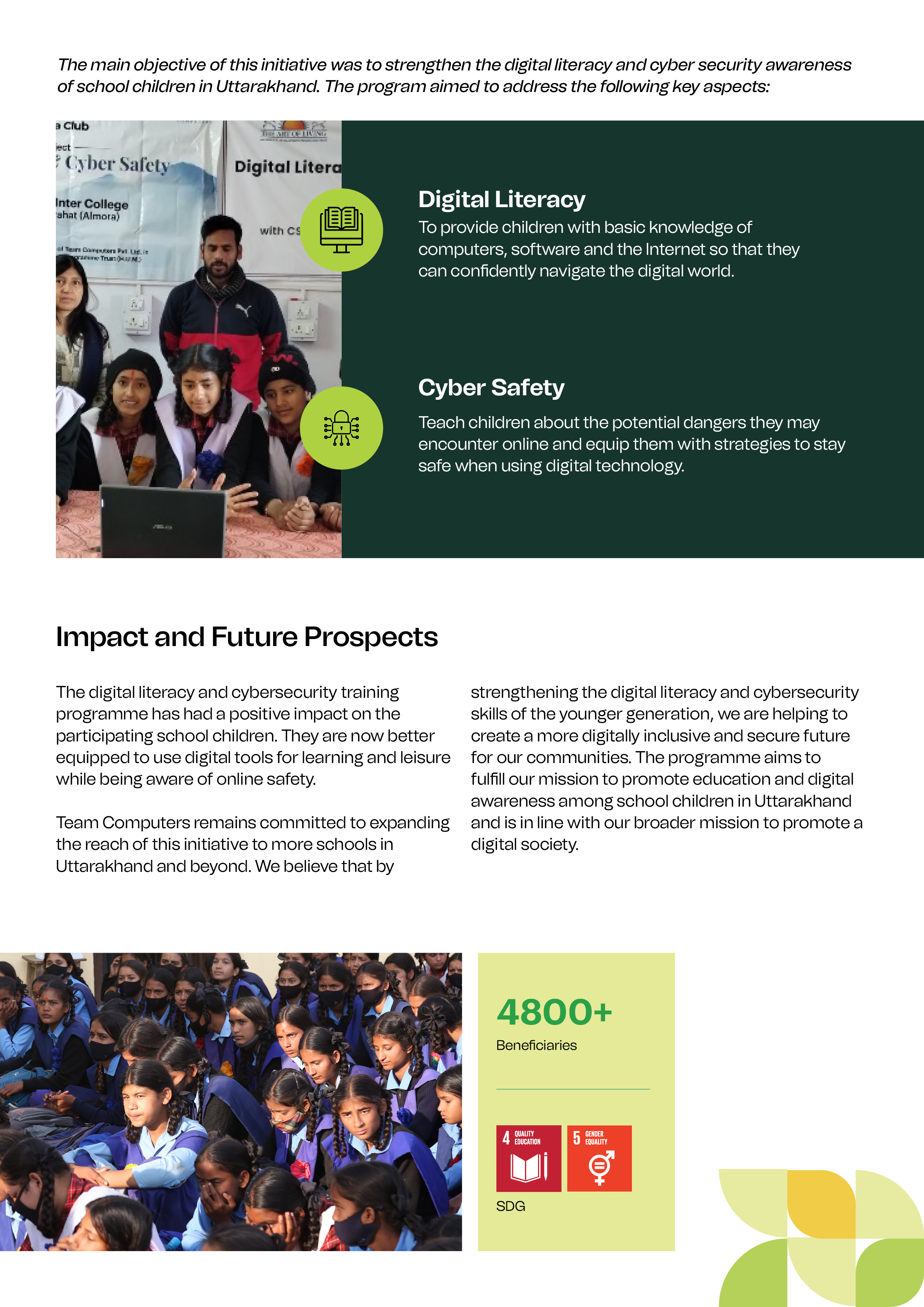 Team Computers CSR Report 2025 - Page 17