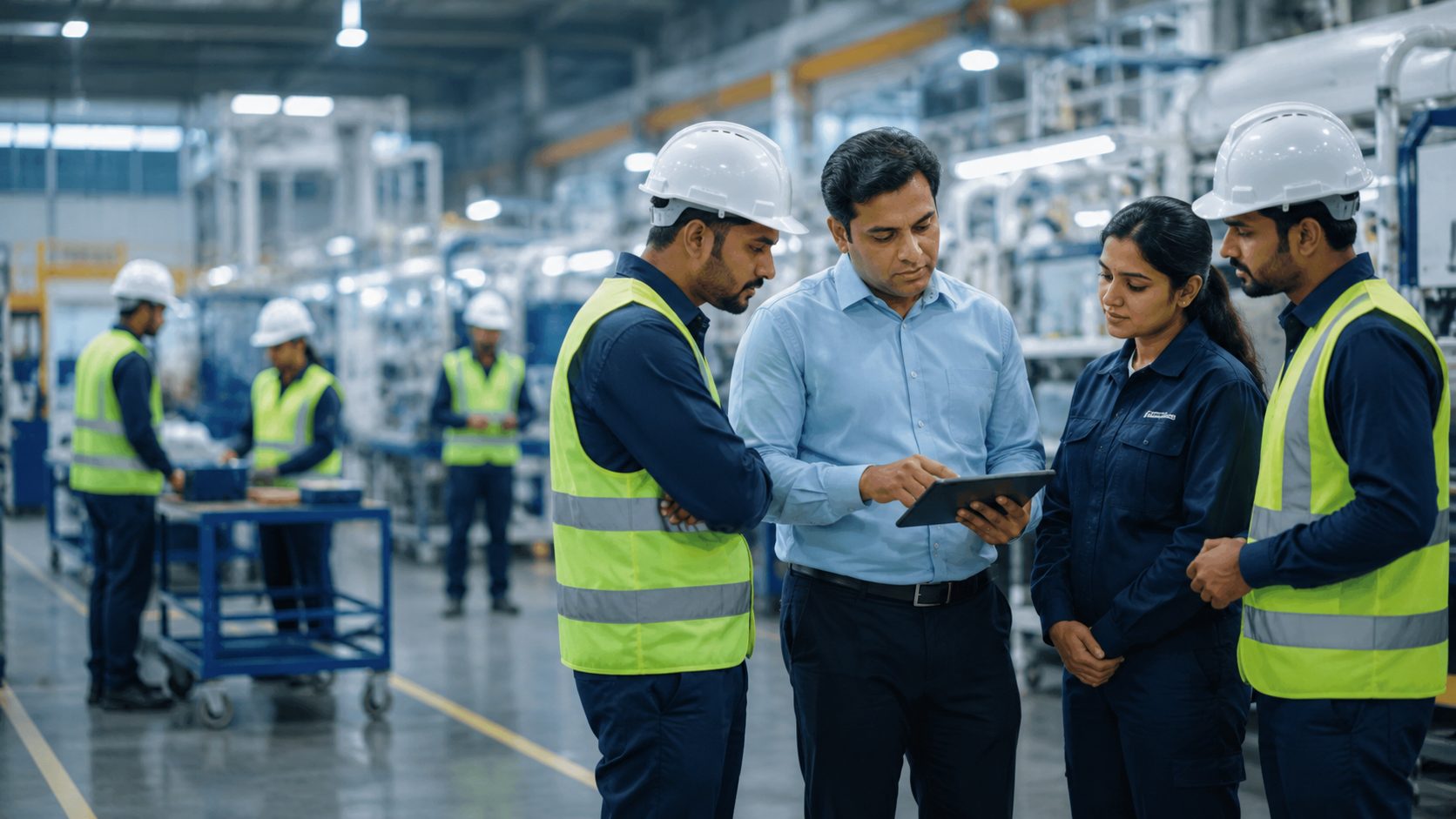Manufacturing floor workforce