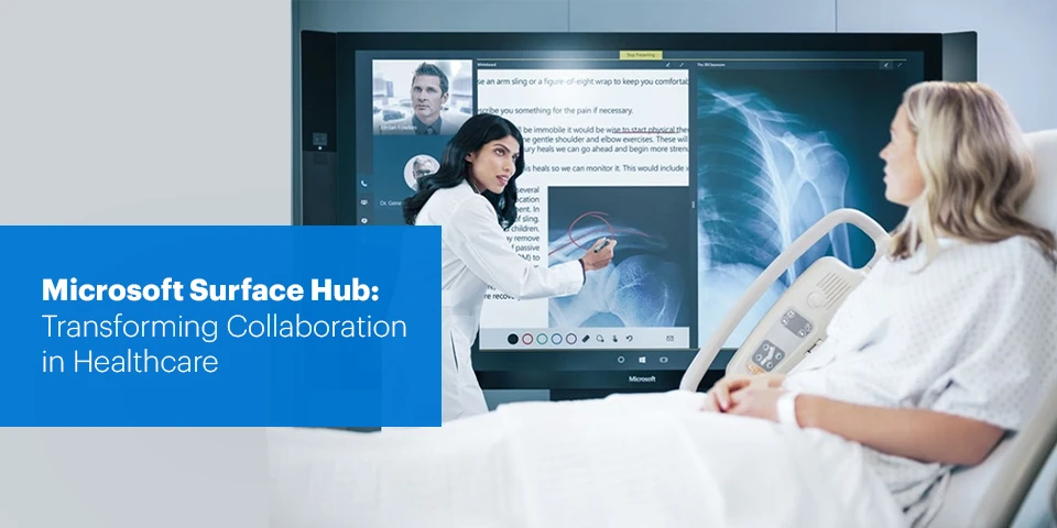 Microsoft Surface Hub: transforming Collaboration in Healthcare