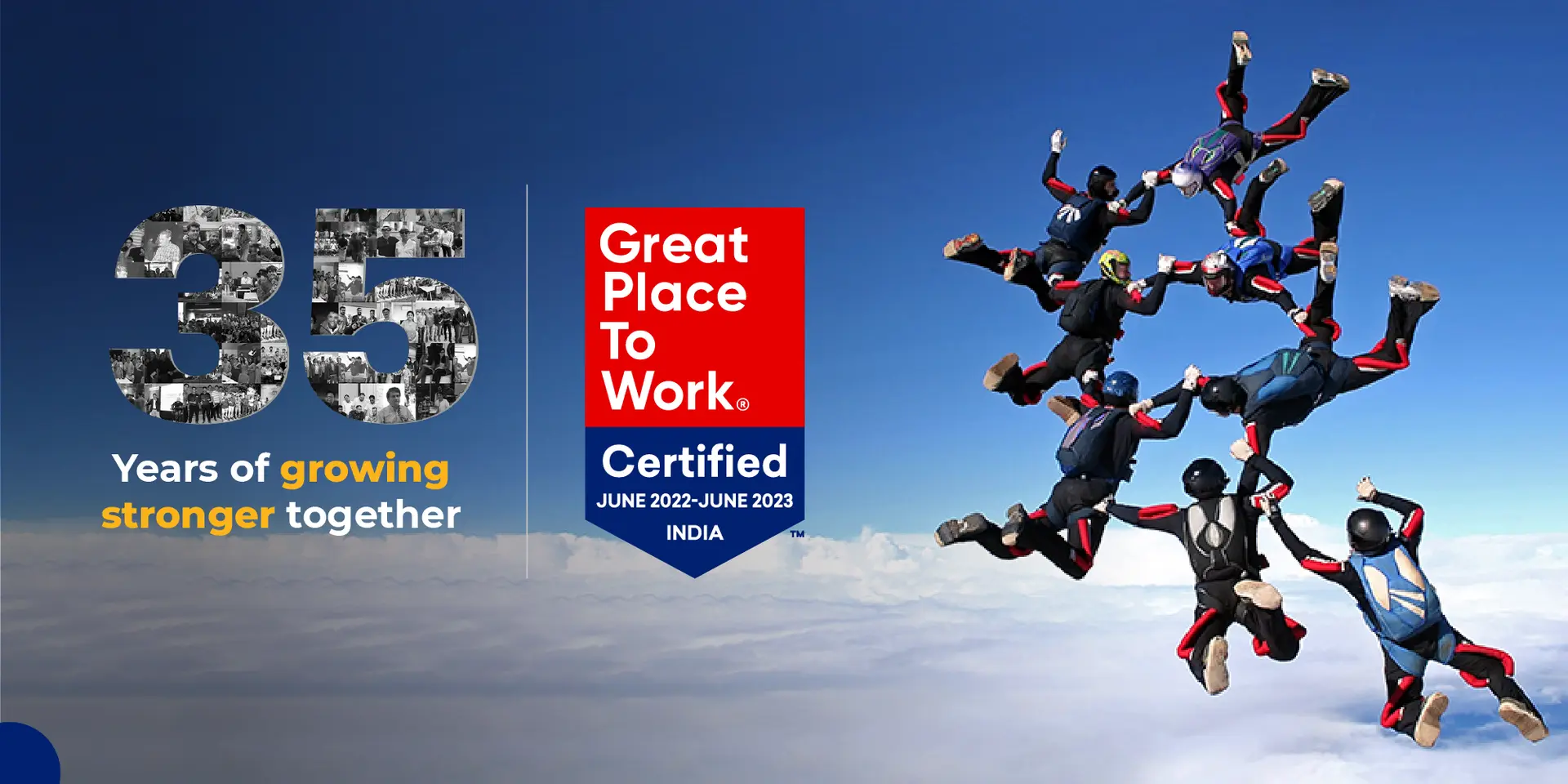 An Extraordinary Year, An Extraordinary Journey: We are now 35 years young & a certified Great Place To Work!