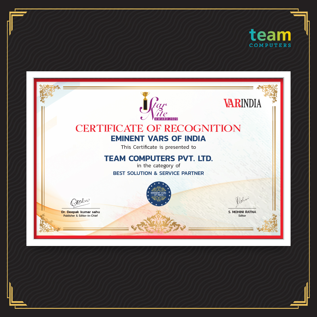 Eminent Vars of India - </br>Best Solution & Service Partner