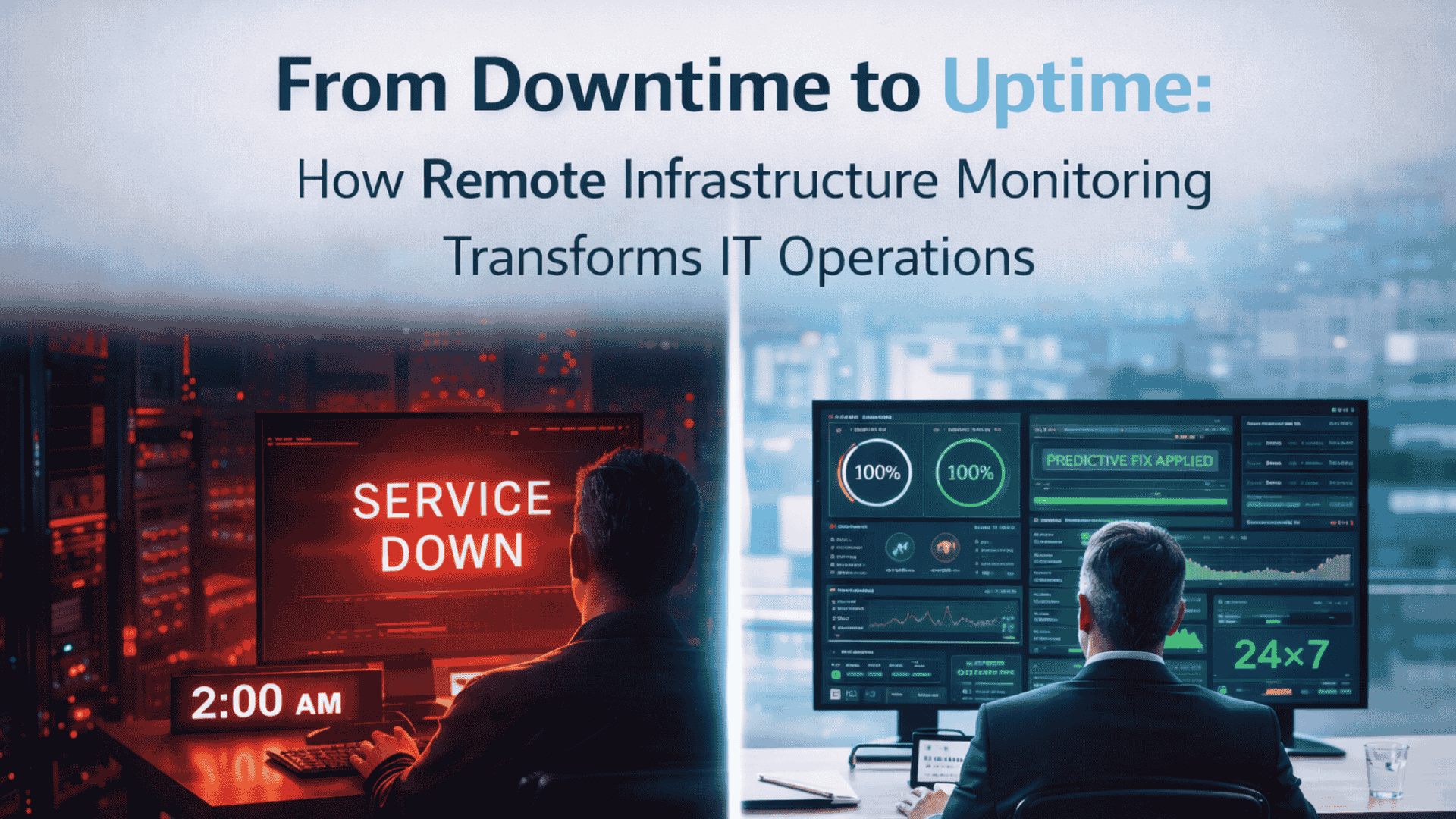 From Downtime to Uptime: How Remote Infrastructure Monitoring Transforms IT Operations