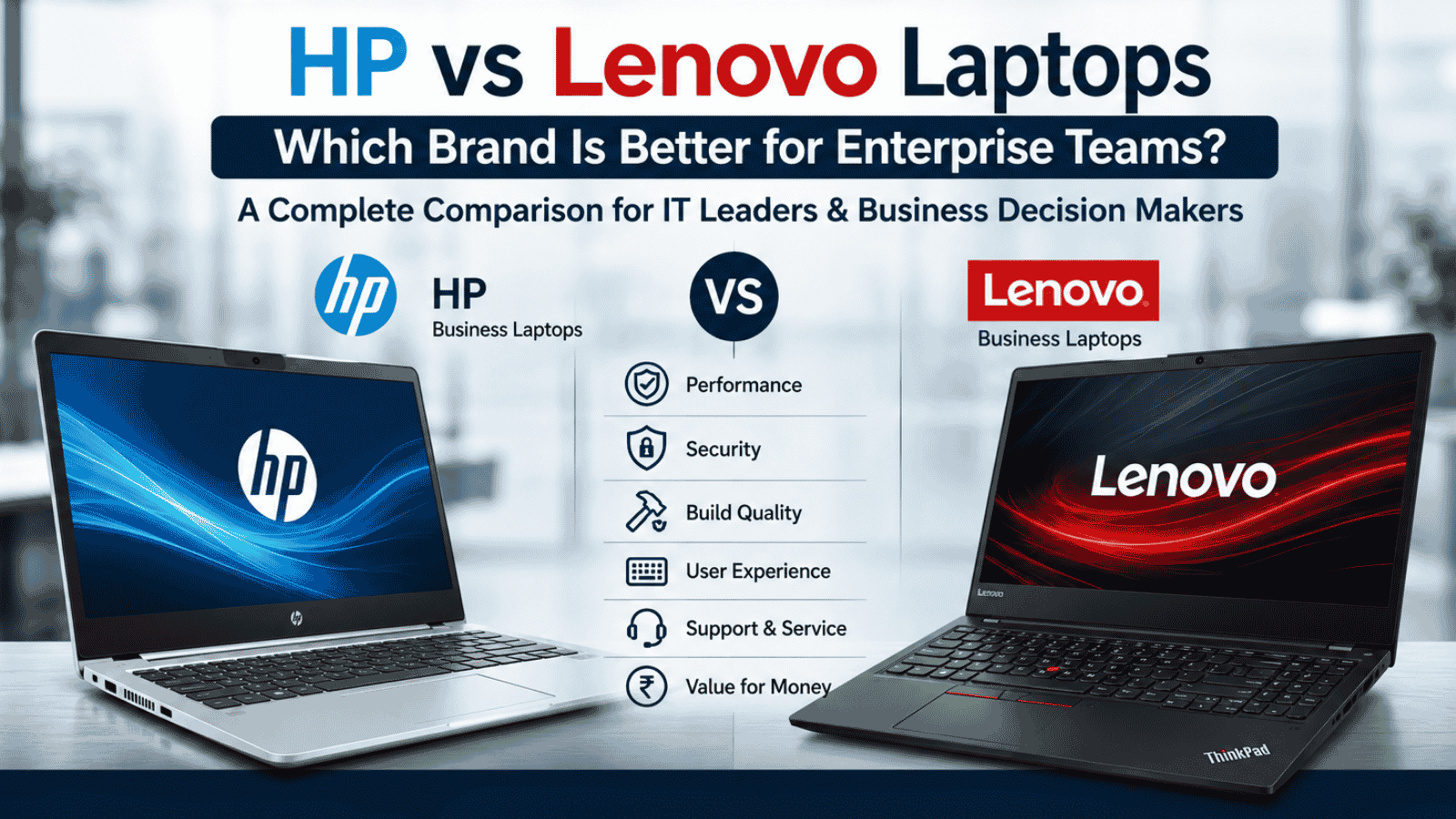 HP vs Lenovo Laptops: Which Brand Is Better for Enterprise Teams in 2026?