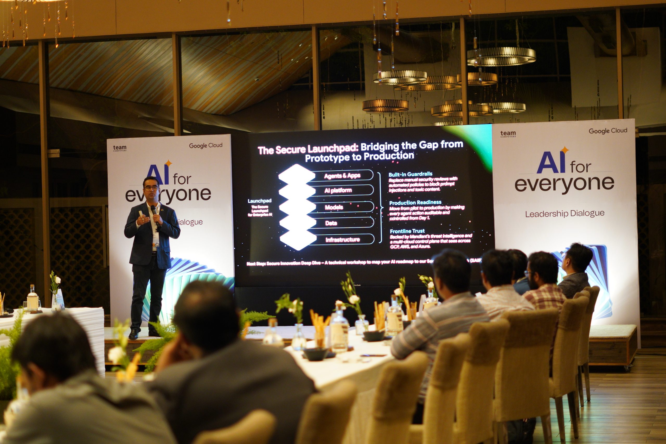 Team Computers and Google hosted AI For Everyone at Zorba, Delhi
