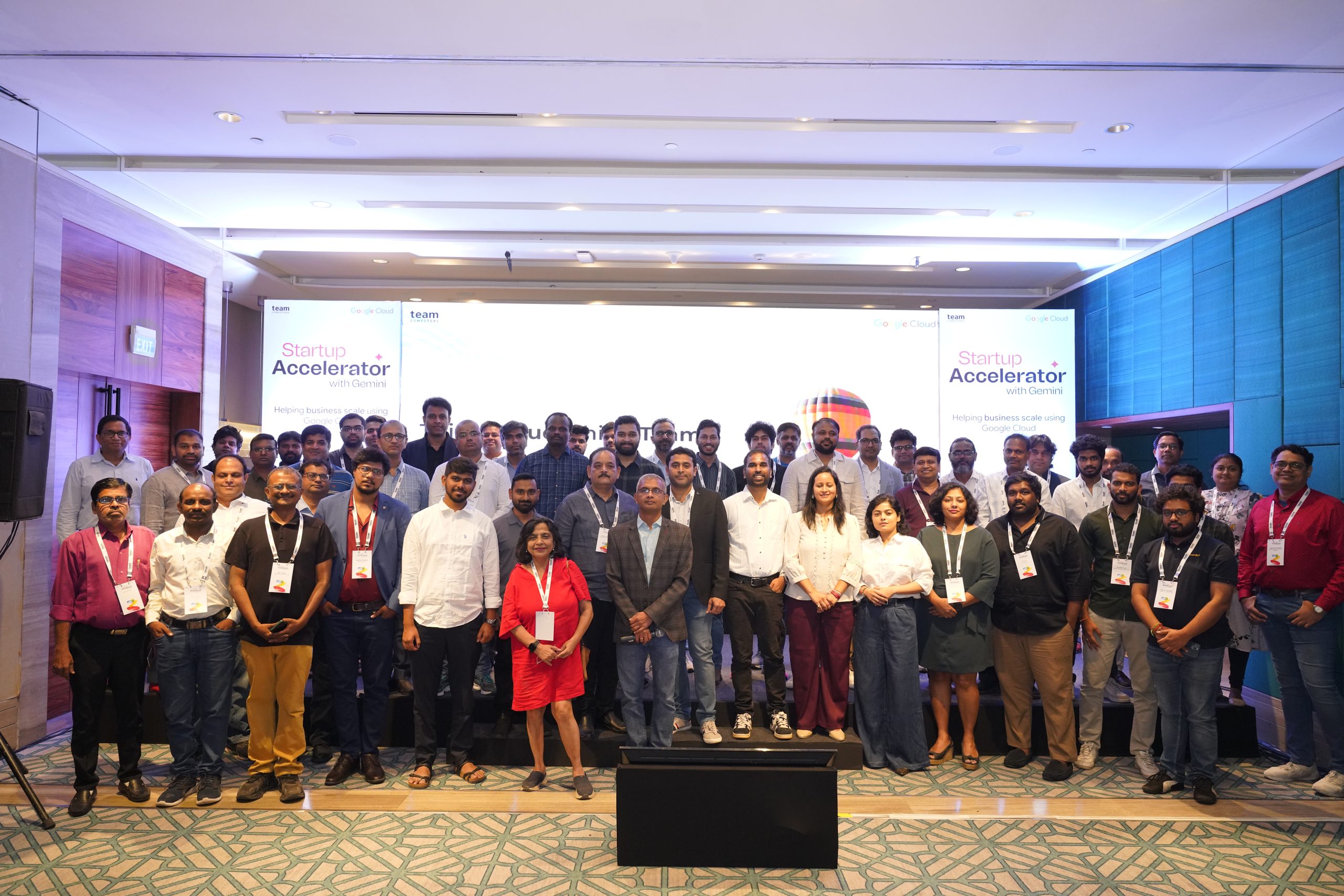 Startup Accelerator with Gemini on 17 April 2026 at ITC Kohenur, Hyderabad