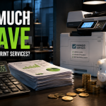 Savings with Managed Print services