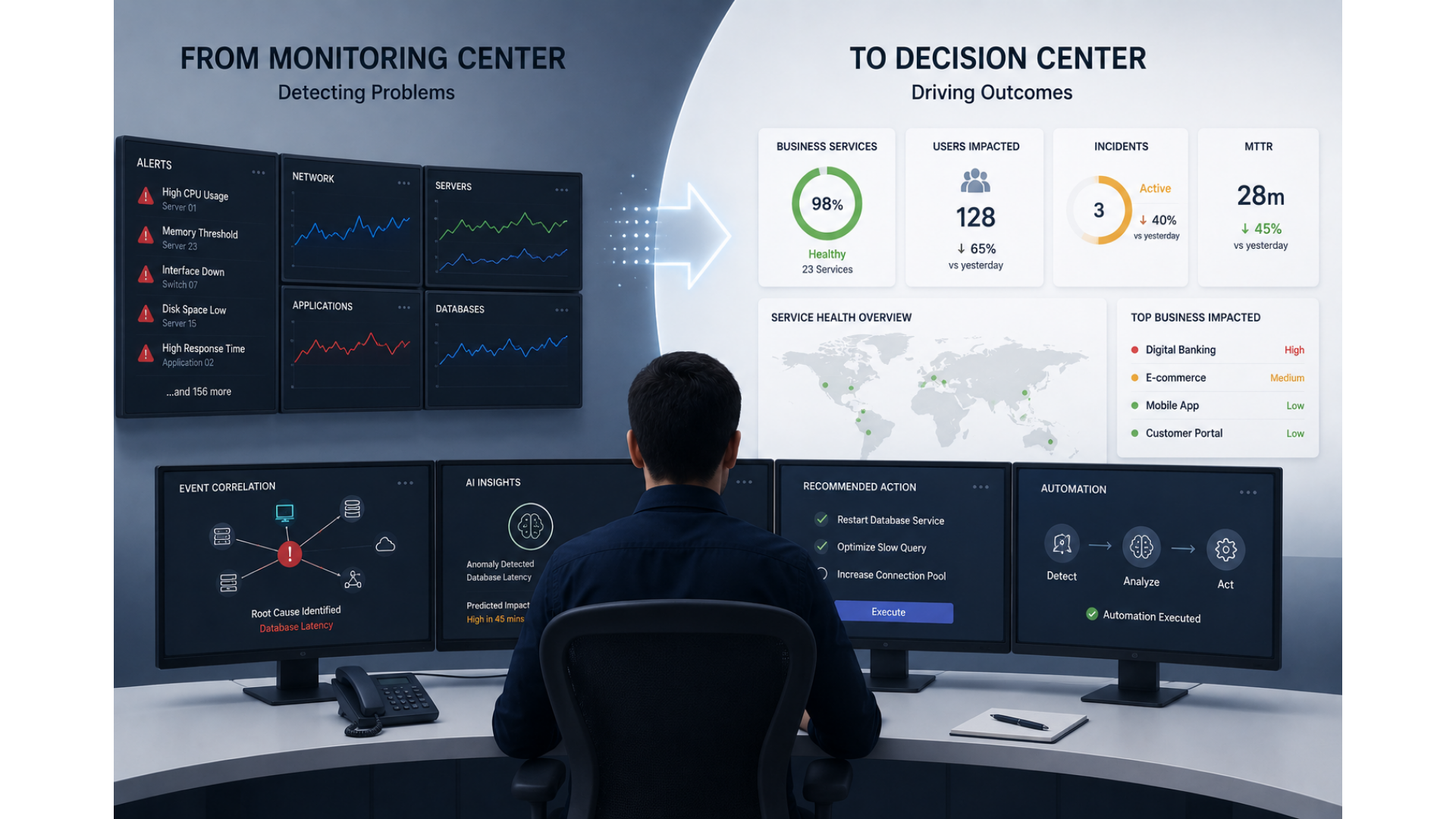 The Future of NOC: From Monitoring Center to Decision Center
