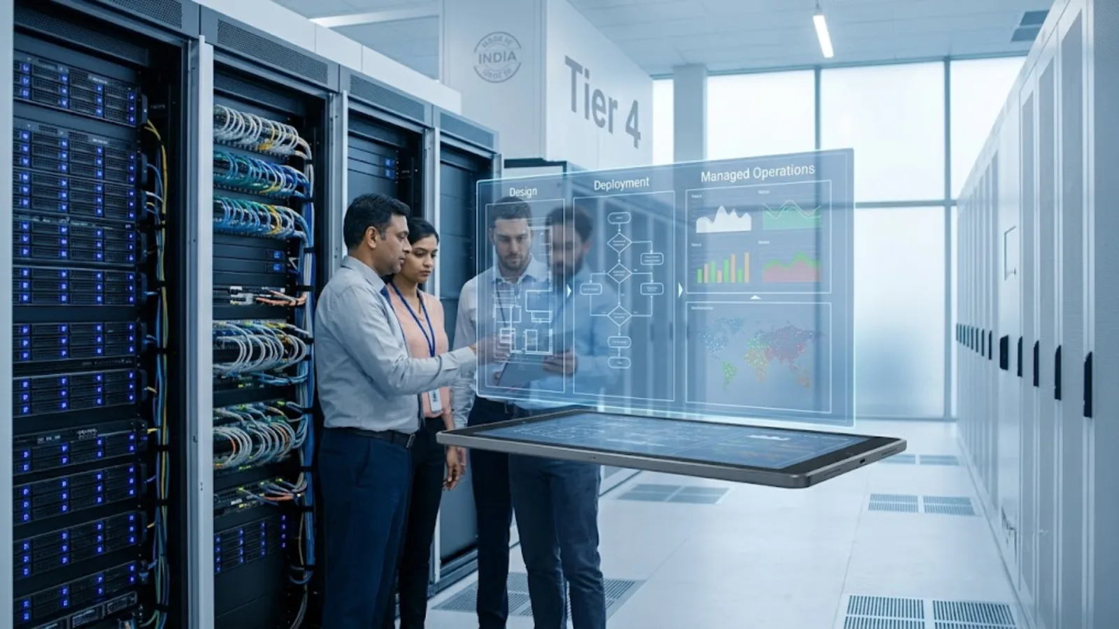 Data Center Solutions in India: Design, Deployment and Managed Operations