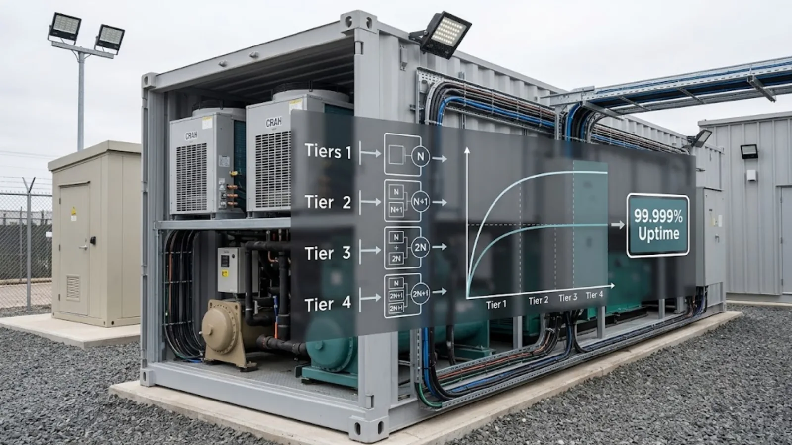 Data Center Tier Standards Explained: Tier 1 to Tier 4 and What 99.999% Really Means
