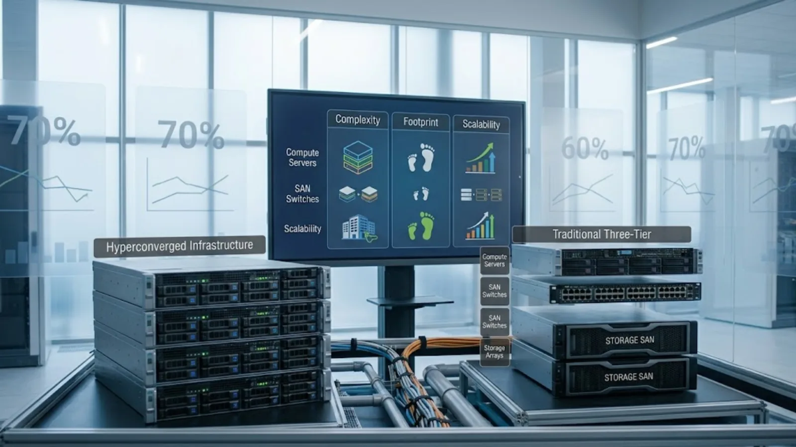 Hyperconverged Infrastructure vs Traditional Three-Tier: Which Fits Your Workload
